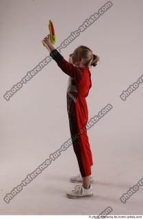 DENISA PILOT STANDING POSE WITH GUN 4